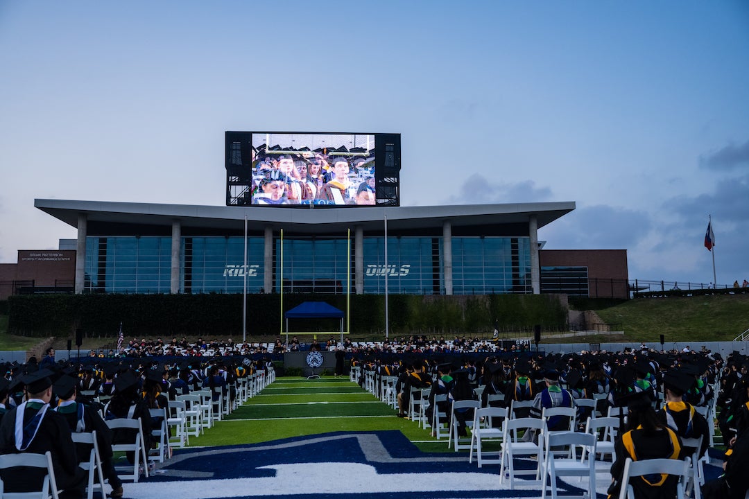 Rice To Hold 110th Commencement May 5 6 Rice News News And Media Rice To Hold 110th Commencement May 5 6 Rice News News And Media